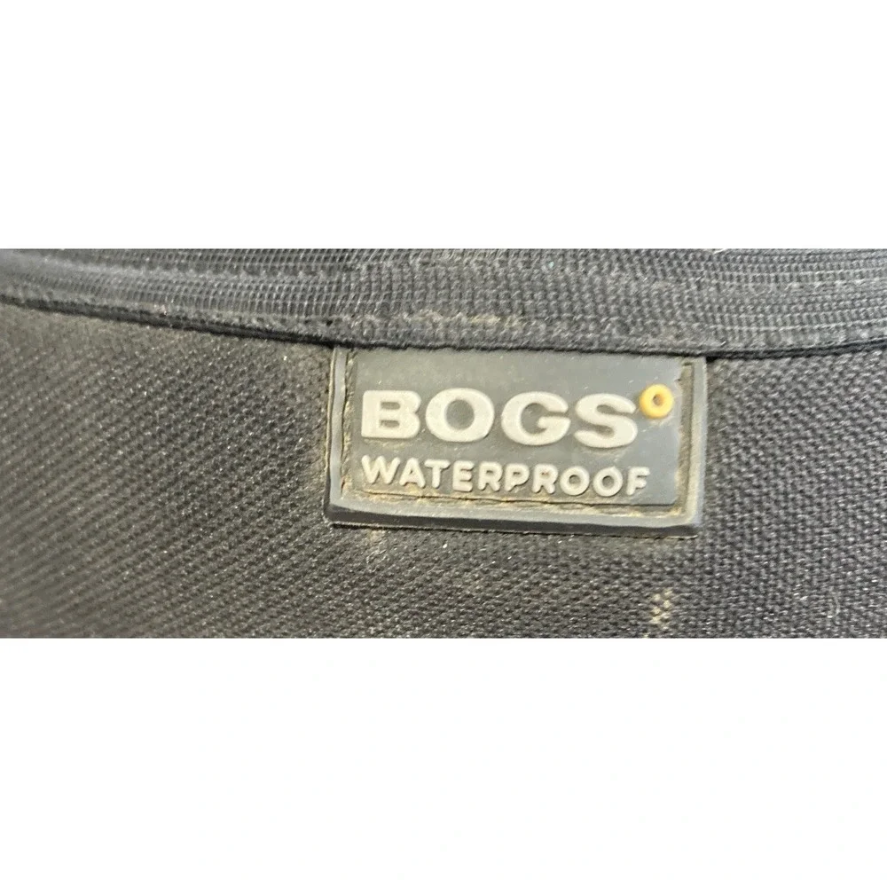Bogs Classic Mid Waterproof Neoprene Rubber Boots Men's 17 Black Insulated